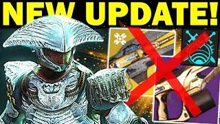 Bungie just NUKED the Destiny 2 DPS META with a New Update...