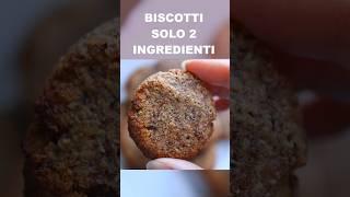 BISCOTTI MAGICI solo 2 ingredienti SENZA ZUCCHERO  SENZA BURRO SENZA UOVA SENZA GLUTINE