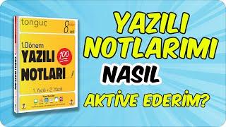 8.Sınıf Yazılı Notları ile MEB Ortak Sınav Denemelerine Nasıl Ulaşırım?