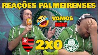 VAMOS RIR! REAÇÕES ENERGIA 97 - FLAMENGO 2x0 PALMEIRAS COPA DO BRASIL.