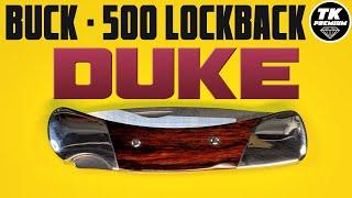 Buck Knives 500 Duke Lockback Pocket Knife