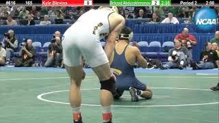 2012 NCAA Tournament (165) Kyle Blevins (Appalachian State) vs Bekzod Abdurakhmonov (Clarion)