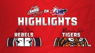 Red Deer Rebels at Medicine Hat Tigers 03/15 | WHL Highlights 2024-25