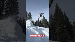 Cowgirl Wildcat by @madisonblackley  @rubert.jingles #deeluxeboots #snowboarding