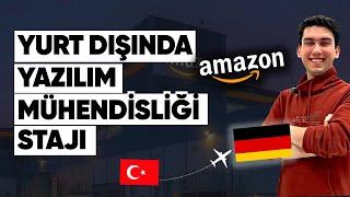 Amazon Almanya'da Bilgisayar Mühendisliği Stajı