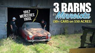 30+ CAR BARN FIND: 550 Acres in MINNESOTA