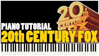 20th Century Fox Fanfare Theme (Piano Tutorial Synthesia)