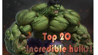 Top 20 Incredible Hulk Pictures 2021