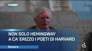 Presentazione nuovo libro "Hemingway e i Poeti di Harvard" su TVA-19/02/2020