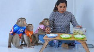 Lovely Kako Family Having Delicious Lunch Together Routine