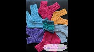 Делюсь с вами "Колокольчиковым" полем... #Колокольчики_socks. Красота связанная участницами СП!