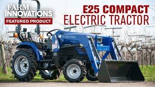 Solectrac e25 Compact Electric Tractor