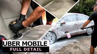 Deep Cleaning my Uber Drivers Car! Complete Interior Exterior Detailing