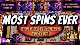 Buffalo Ascension Slot Machine SPINS OUT OF CONTROL!