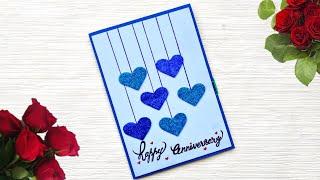 Beautiful Handmade Anniversary Card Idea / DIY Greeting Cards for Anniversary/Valentine's day card