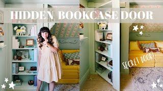 DIY Hidden Bookcase Door | A secret door for a playroom!  