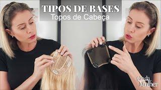 Diferenças entre tipos de Top Closures - Topo de Cabeça para Alopécia, Cabelos Ralos, Falhas, Franja