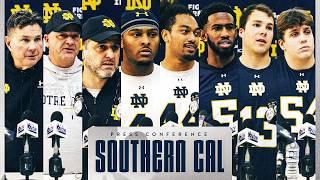 Southern Cal | Post-Practice Press Conference (11.25.24) | Notre Dame Football