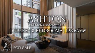 Ashton Residence SK 41 | 3 Bedrooms | Size 123.65 sq.m. | Available for SALE