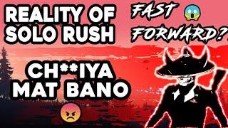 REALITY OF SOLO RUSH AND HIS CHINESE REFLEXES | HOW MONTAGES CAN MAKE YOU A FOOL | EXPOSE VIDEO