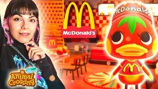 JE CRÉE UN MCDONALD'S DANS ANIMAL CROSSING ! #ACNH