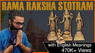 Learn Shri Rama Raksha Stotram for Shri #RamMandirPranPratishta 2024 -  with English Meanings