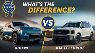 2024 Kia EV9 Vs 2024 Kia Telluride - What's The Difference?