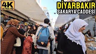 Diyarbakır'ın en işlek Açık Hava Pazarı "Sakarya Caddesi"