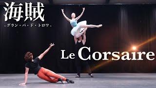 【本気バレエ #22】海賊よりグラン・パ・ド・トロワ | LE CORSAIRE Pas de Trois 【BALLET】