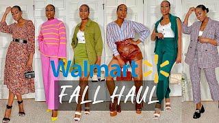 WALMART FALL HAUL 2022 | How To Style Fall Fashion | KASS STYLZ