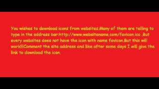 How to download icons from websites