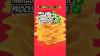  What is Processed Sliced Cheese? What is American Cheese? What is Hamburger Cheese? #cheese