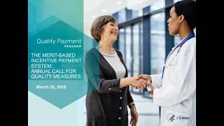 3/20 MIPS Call for Quality Measures Webinar