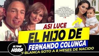 Fernando Colunga REAPARECE Y MUESTRA LA CARITA DE SU BEBÉ! así fue su REGRESO a las pantallas️‍