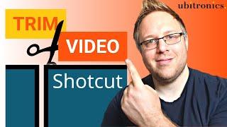 Using Shotcut to Trim Video - Simple Beginner Tutorial