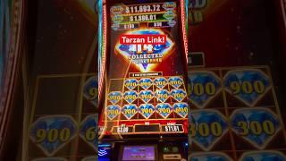One away from the Grand on Tarzan Link! #slots #casino #gambling #slotmachine