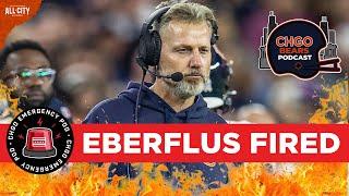 MATT EBERFLUS FIRED! Chicago Bears make head coaching change | CHGO Bears Emergency Podcast