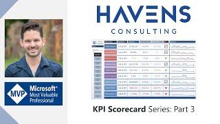 Creating A KPI Scorecard Report: Part 3