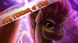 Let's Paint: (DTA) Thunder of Time