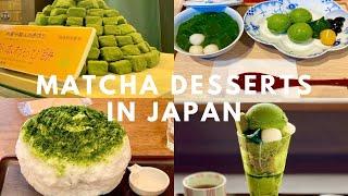 Best Matcha Desserts in Japan