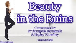 Beauty in the Ruins linedance - Intermediate NC - Jo Thompson Szymanski/Hayley Wheatley - Oct. 2024