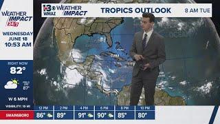 Tracking the tropics: Latest on Tropical Storm Eric. Where else could we see tropical storms develop