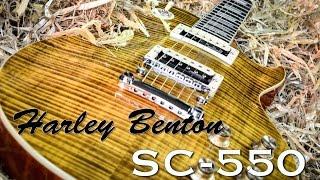 Harley Benton SC-550 Paradise Amber Flame - IN DEPTH Review