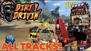 Dirty Drivin' Arcade Gameplay | All Tracks! | Running on Teknoparrot | Longplay