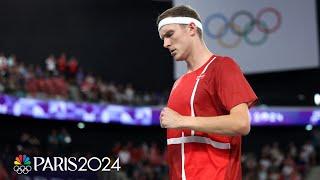 Viktor Axelsen puts an EXCLAMATION POINT on badminton competition to retain gold | Paris Olympics