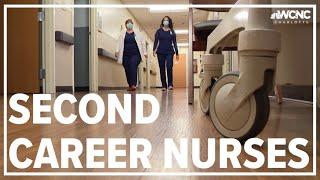 Second career nurses helping amid nursing shortage