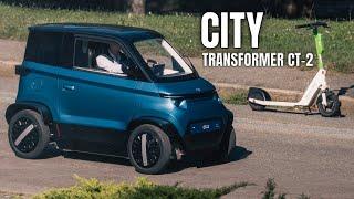 CITY TRANSFORMER CT 2 is The FUTURE OF URBAN MOBILITY