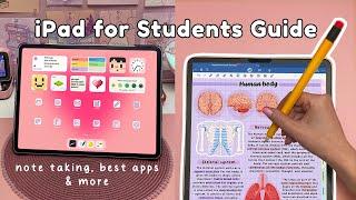 iPad for Students ️ note taking, best apps, tips & accessories