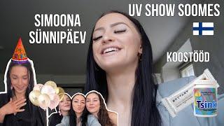 Vlog 116 I Simoona sünna, UV show Soomes, koostöö Reztarti ja Tervisepüramiidiga jpm