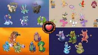 All Monster Families ~ My Singing Monsters